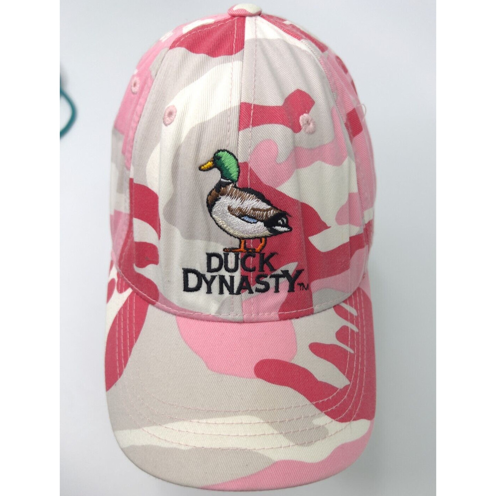 Duck Dynasty Pink Camo Camoflauge Unisex Hat Cap Adjustable Strapback